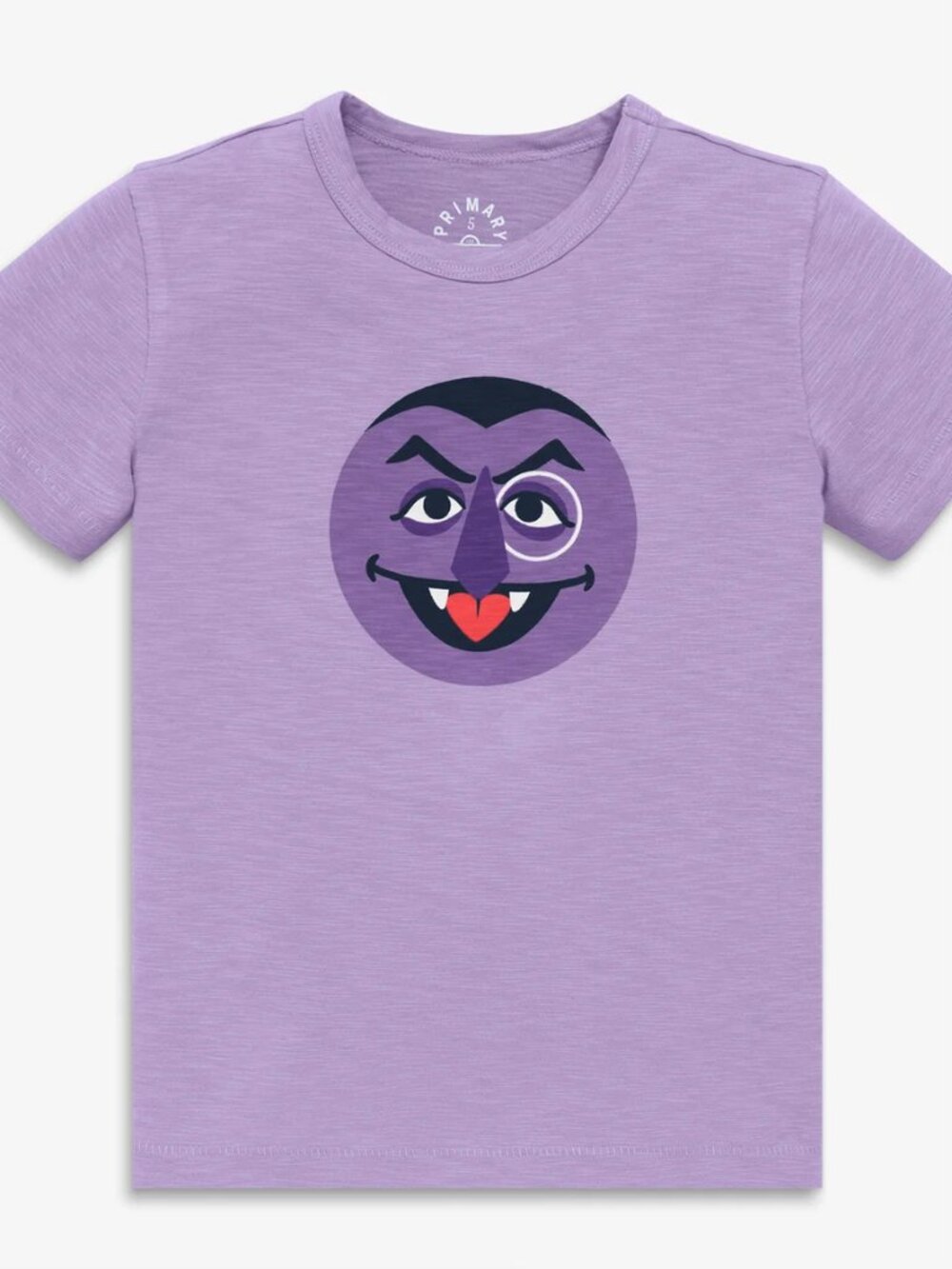New w/ Tags - Primary Sesame Street / Count Tshirt - 4T